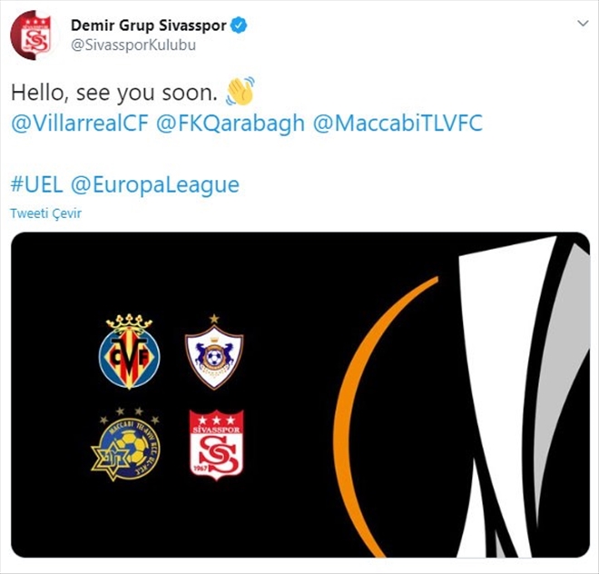 SİVASSPOR RAKİPLERİNE MESAJ YOLLADI