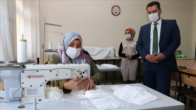 100 BİN MASKE ÜRETİLECEK