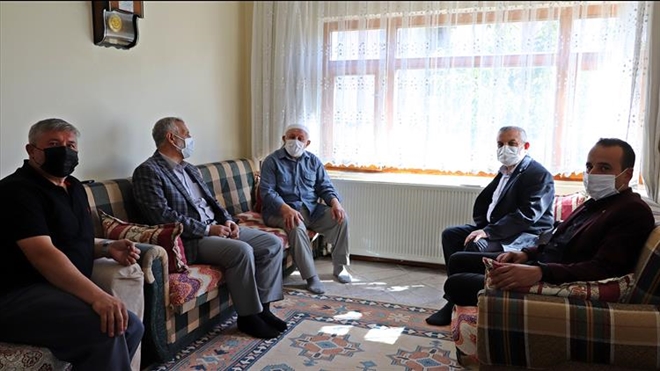 EMEKLİ DİN GÖREVLİLERİNE VEFA ZİYARETİ