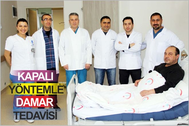 KAPALI YÖNTEMLE DAMAR TEDAVİSİ