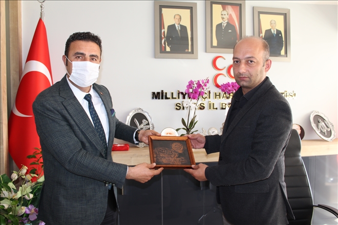 DEMİRGİL´DEN MHP´YE HAYIRLI OLSUN ZİYARETİ