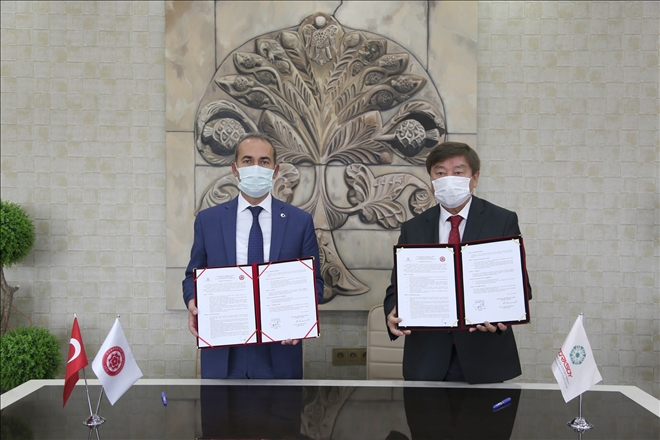 CÜ İLE TÜRKSOY ARASINDA İŞBİRLİĞİ (VİDEO)