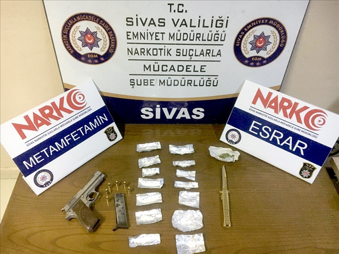 Sivas´ta uyuşturucuyla mücadele