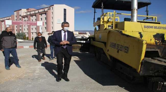 KYK YOLU ASFALTA KAVUŞTU