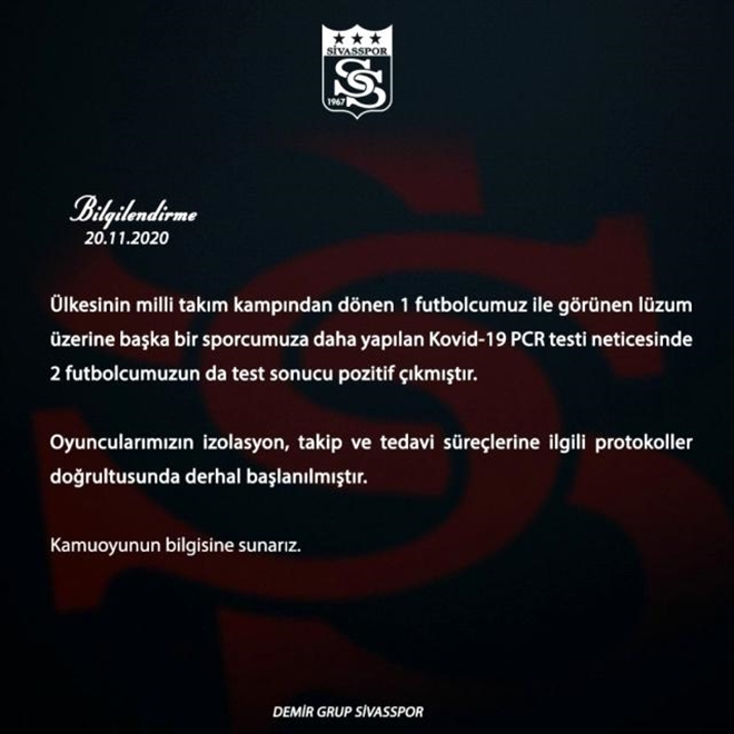 2 FUTBOLCU DAHA KORONAYA YAKALANDI (VİDEO)