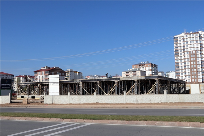 KÜLLİYE İNŞAATI YÜKSELİYOR