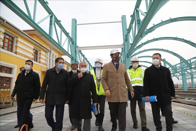 TARİHİ GAR HIZLI TRENE HAZIRLANIYOR