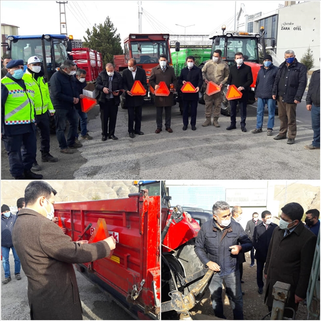 REFLEKTÖR VE UYARI LAMBASI DAĞITILDI