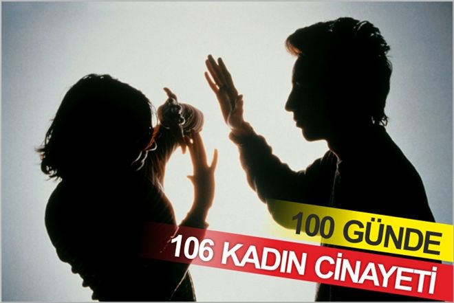 100 GÜNDE 106 KADIN CİNAYETİ