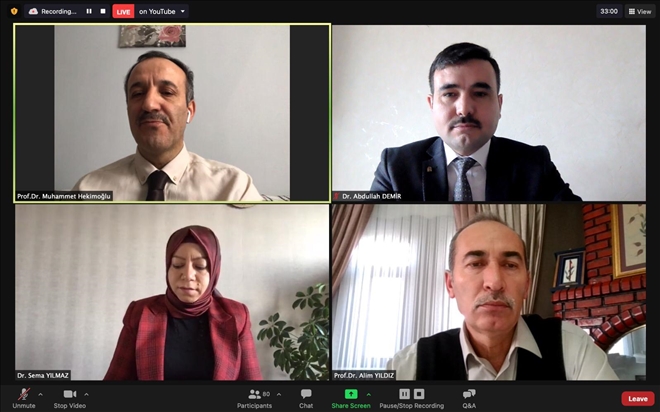 ÇEVRİMİÇİ ÇALIŞTAY