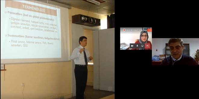 EĞİTİM PROGRAMI ÇEVRİMİÇİ YAPILDI