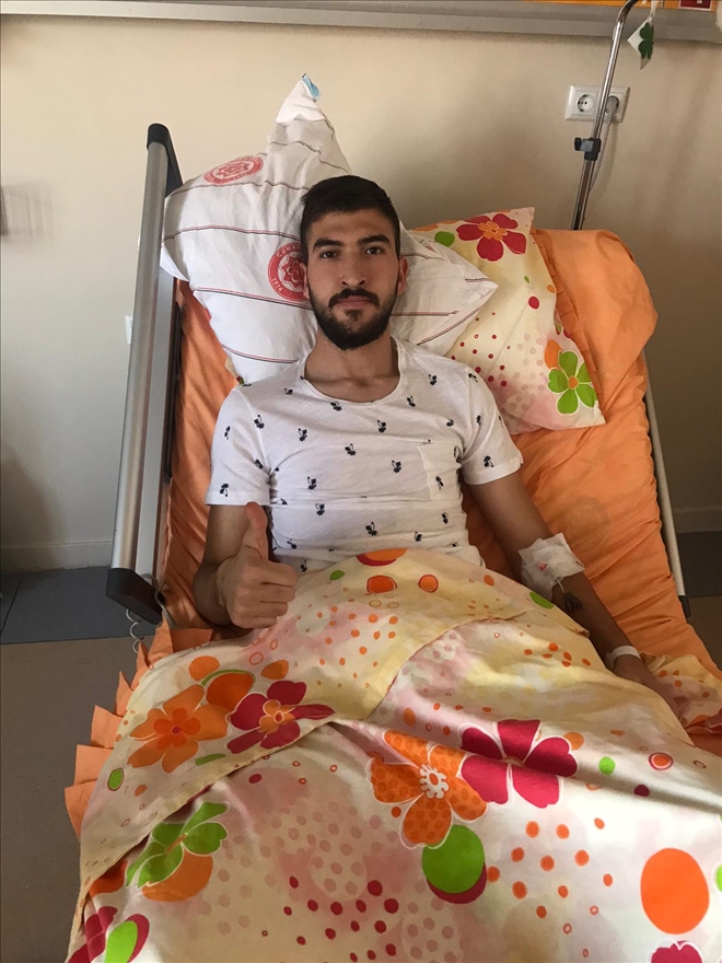 FUTBOLCU ENES AMELİYAT OLDU