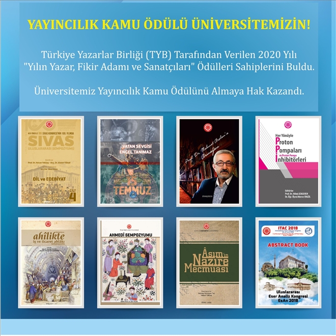 ÜNİVERSİTE´YE TYB´DEN ÖDÜL