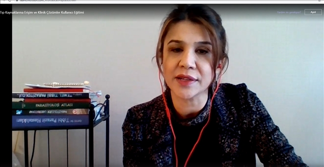 EĞİTİM PROGRAMI ÇEVRİMİÇİ YAPILDI