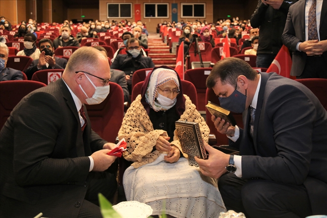 FERMUDE TEYZE BAKAN İLE GÖRÜŞTÜ