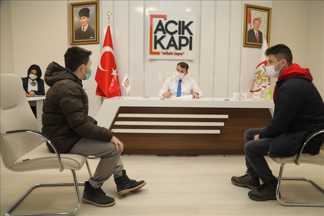 AÇIK KAPI´DA SORUNLARI DİNLİYOR