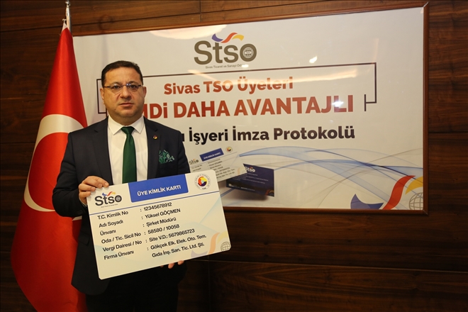 STSO´DAN ÜYELERE ÖZEL KART