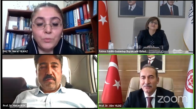 FATMA ŞAHİN SCÜ´DE SÖYLEŞİYE KATILDI