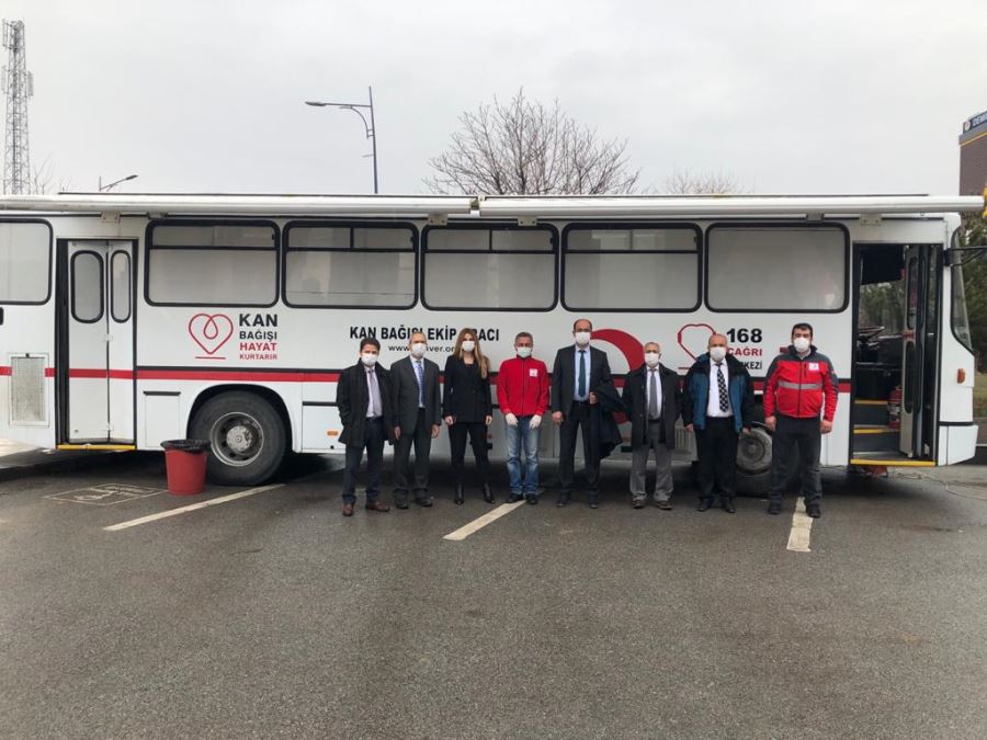 DEMİRYOLCULARDAN KAN DESTEĞİ