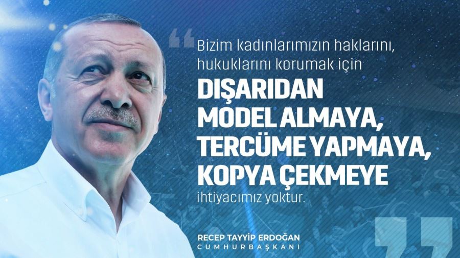 BAŞKASININ ÖRFÜNE İHTİYACIMIZ YOK