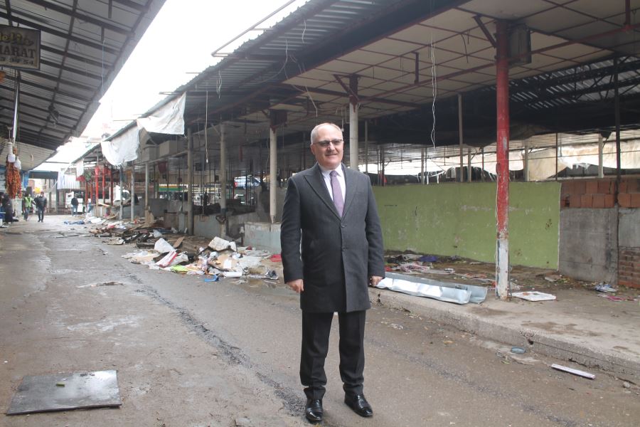 PERAKENDE SEBZE HALİ YENİLENİYOR (VİDEO)