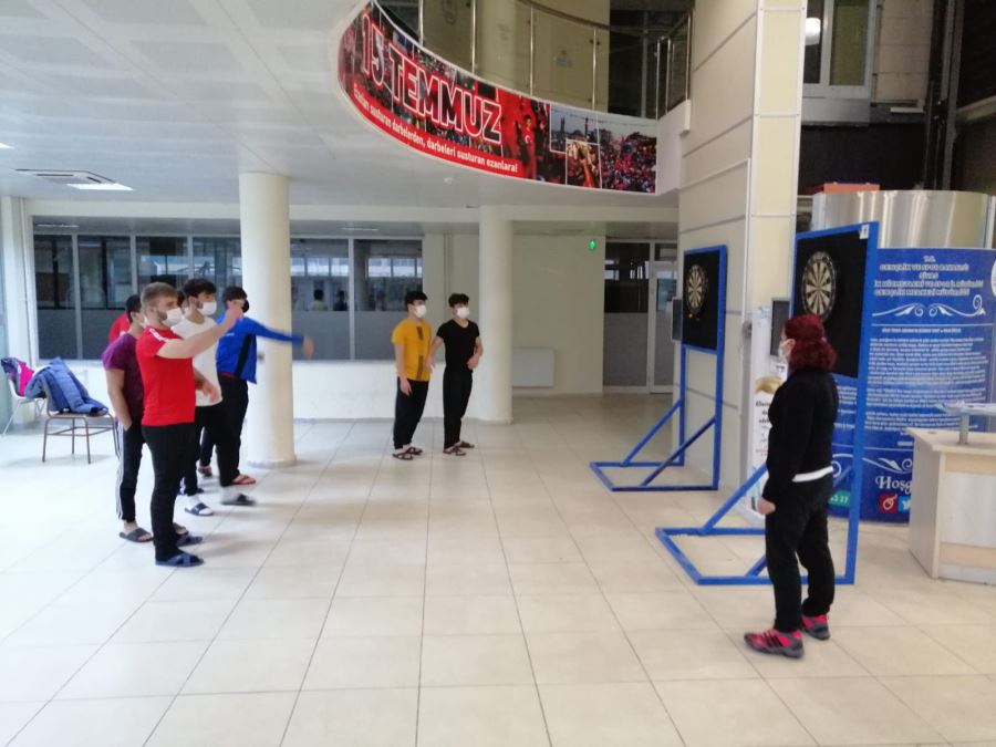 KAYGUSUZ, DART EĞİTİMİ VERDİ