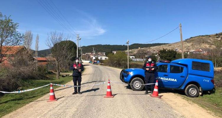 KERİMÜMİN KÖYÜ KARANTİNAYA ALINDI