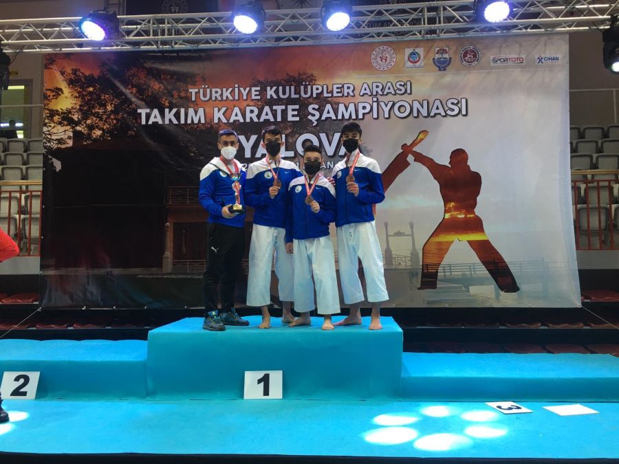 KARATECİLER TÜRKİYE ÜÇÜNCÜSÜ