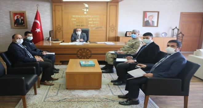 ULAŞ'TA KOVİD-19 TOPLANTISI