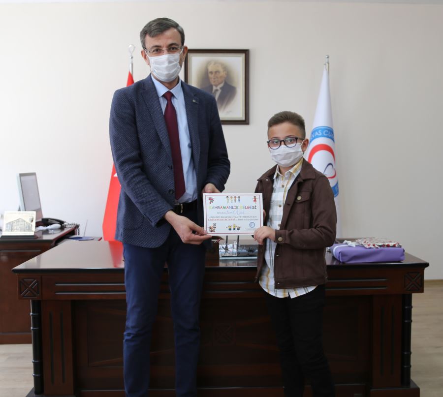 DOKTORLARA TEŞEKKÜR MEKTUBU