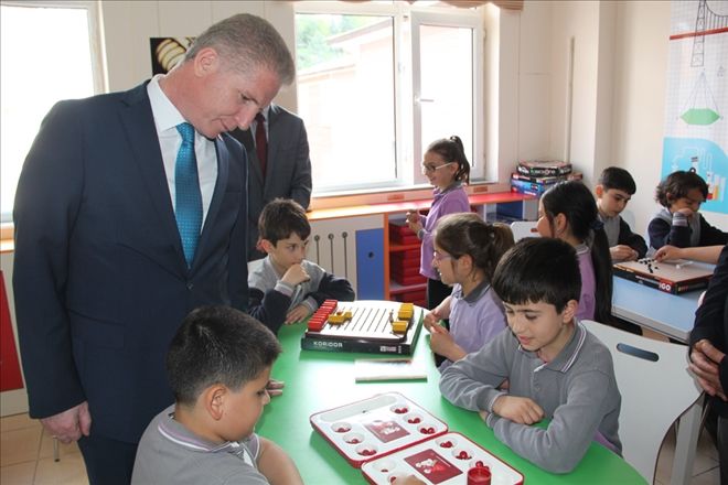 "AKIL OYUNLARI ODASI" AÇILDI