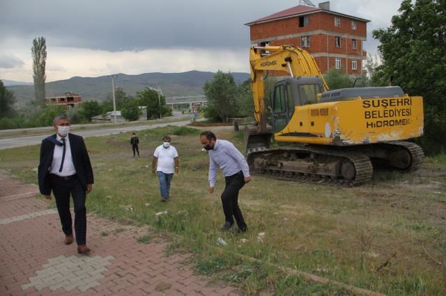 SUŞEHRİ'NE MİLLET BAHÇESİ YAPILIYOR