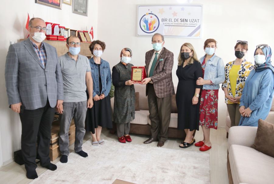 DESTEK İÇİN TEŞEKKÜR ETTİ