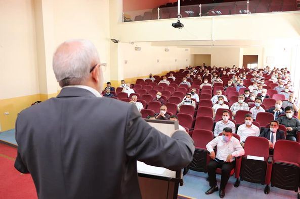 DİN GÖREVLİLERİ BİR ARAYA GELDİ