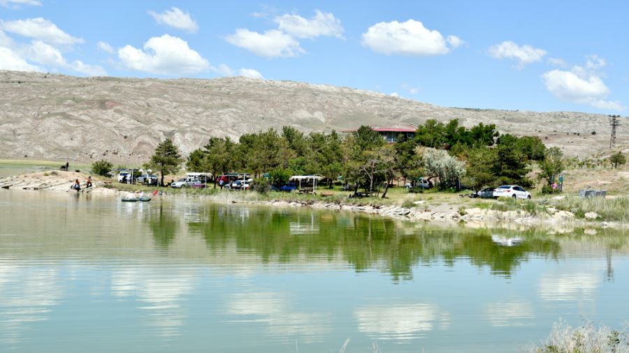Sivas'ın gölleri normalleşme döneminde doğa tutkunlarını ağırlıyor