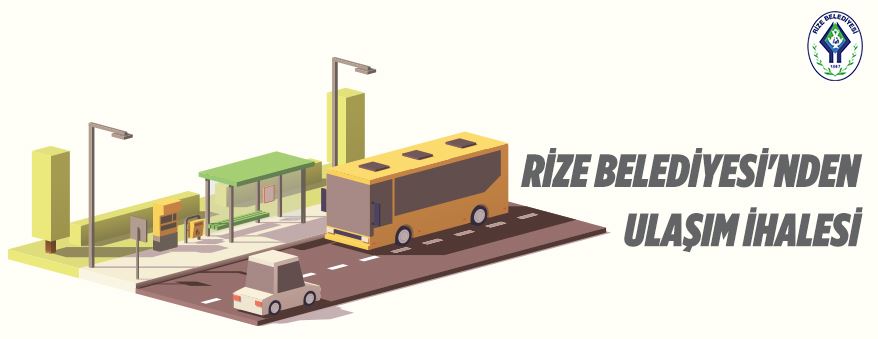 Rize Belediyesi'nden ulaşım ihalesi