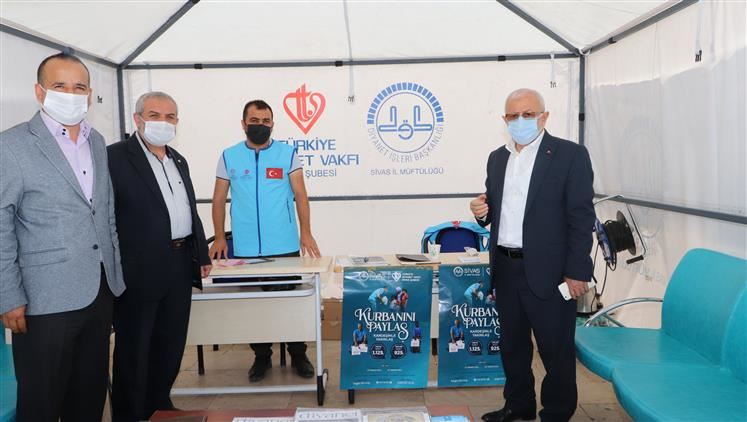 KURBAN BAĞIŞ STANDI AÇILDI