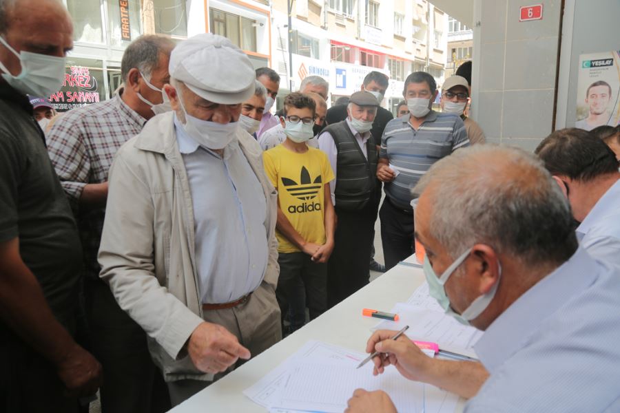 KURBAN YERLERİ KURAYLA BELİRLENDİ (VİDEO)