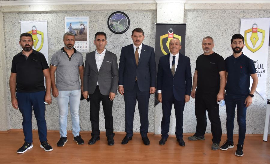 4 EYLÜL GAZETECİLER CEMİYETİ’NE ZİYARET