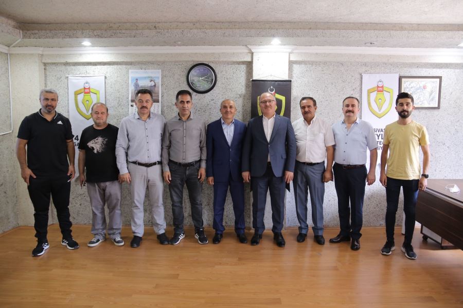 BAŞKAN BİLGİN'DEN 4 EYLÜL DERNEĞİNE ZİYARET