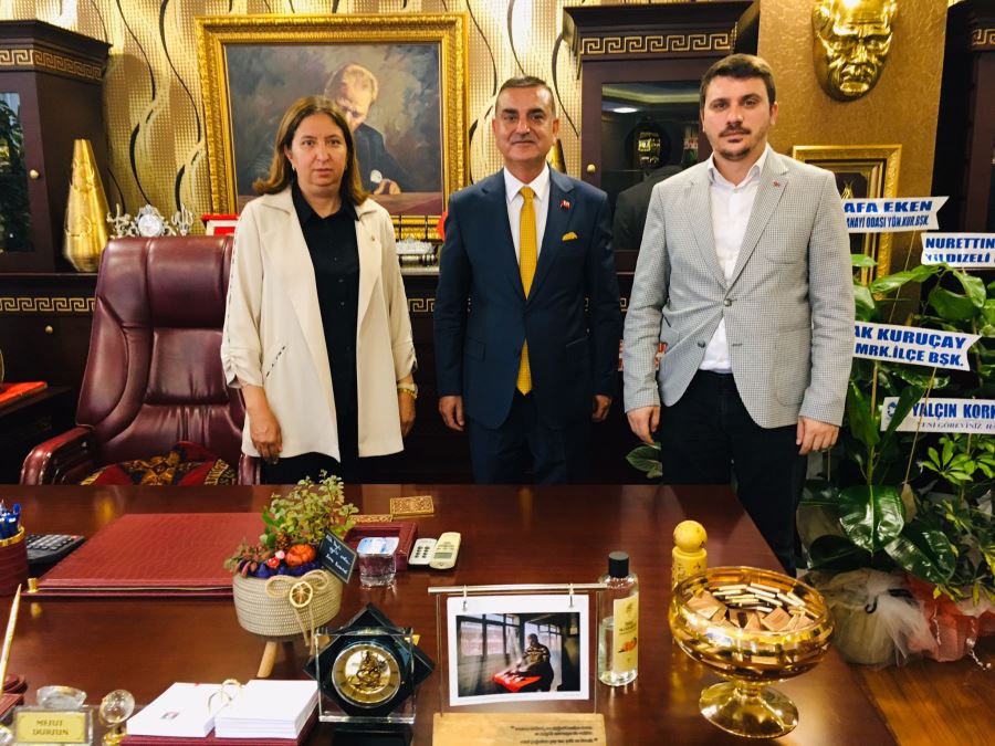 GÖREVİNDE BAŞARILAR DİLEDİLER