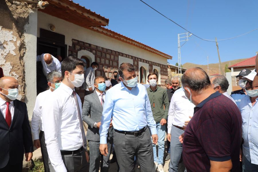 YATIRIMLARI YERİNDE İNCELEDİ