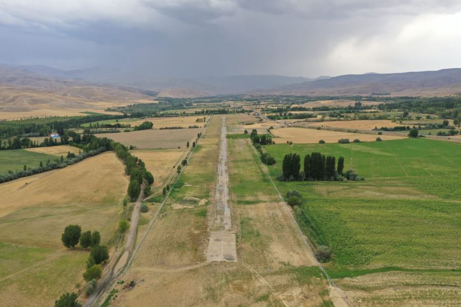 HAVAALANINDA ÇALIŞMALAR DEVAM EDİYOR