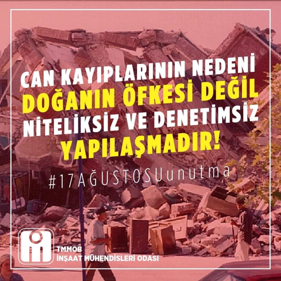 ALINMAYAN ÖNLEMLER FELAKETİN HABERCİSİDİR