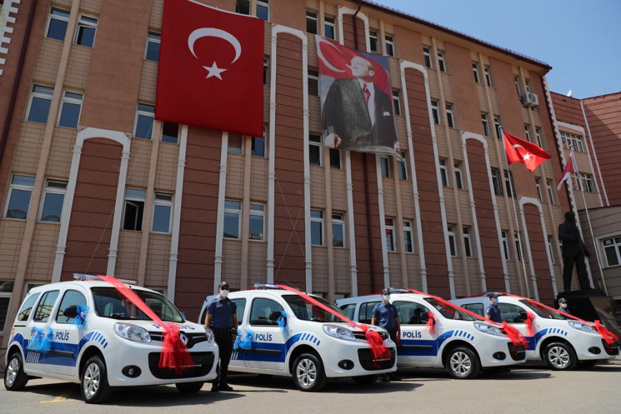 EMNİYETİN ARAÇ  FİLOSU GÜÇLENDİ