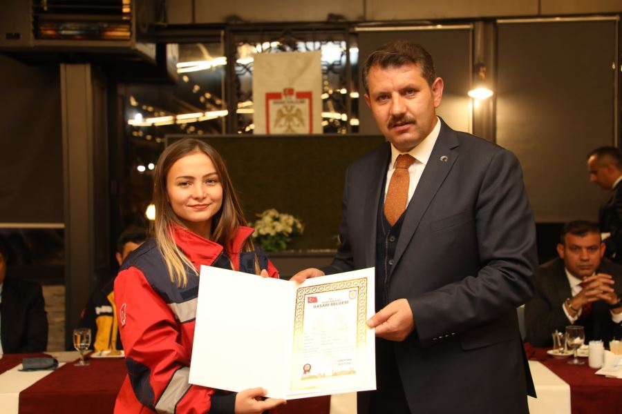 KAHRAMANLARA TEŞEKKÜR BELGESİ