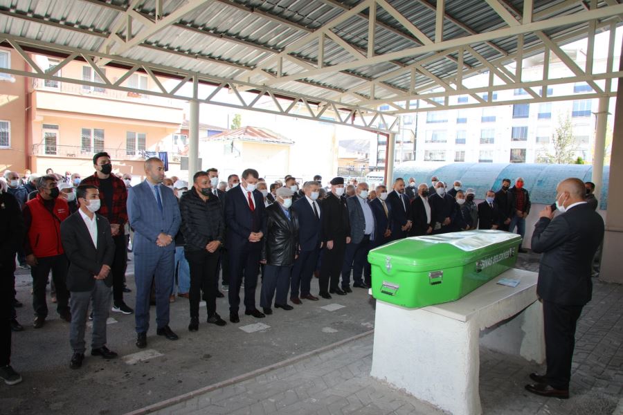 CEMAL ÖZCAN SON YOLCULUĞUNA UĞURLANDI