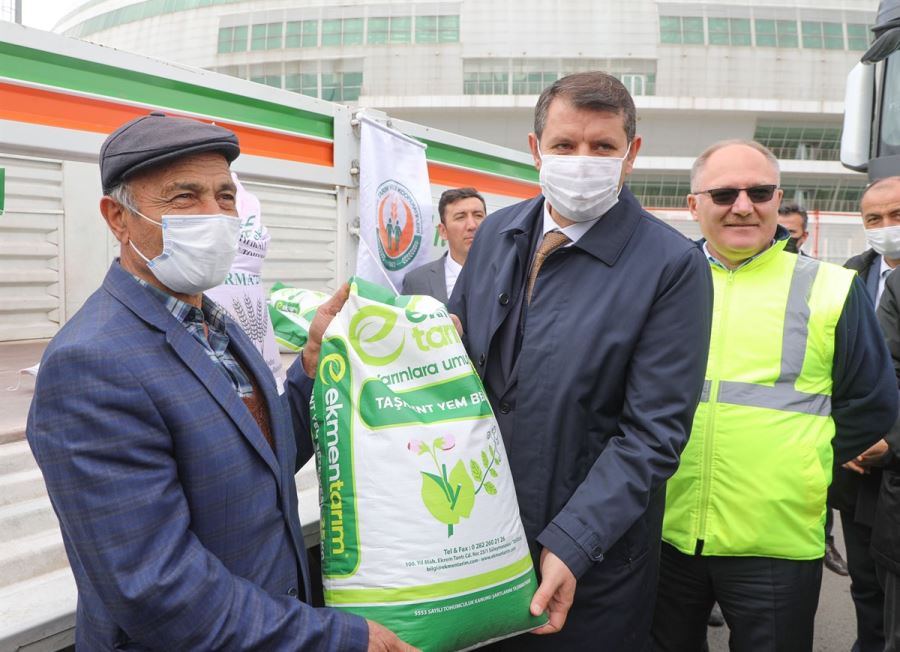 ÇİFTÇİYE TOHUM DESTEĞİ