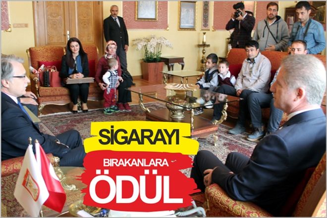 SİGARAYI BIRAKANLARA ÖDÜL