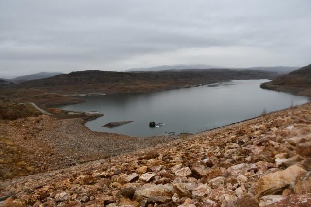 Su seviyesi kuraklık nedeniyle yüzde 4'e düştü